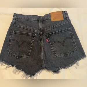 Levi's Women's Black Jean Shorts